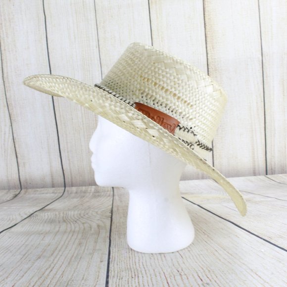 BAILEY Panama Straw Hat Size 7.5 - Picture 5 of 10